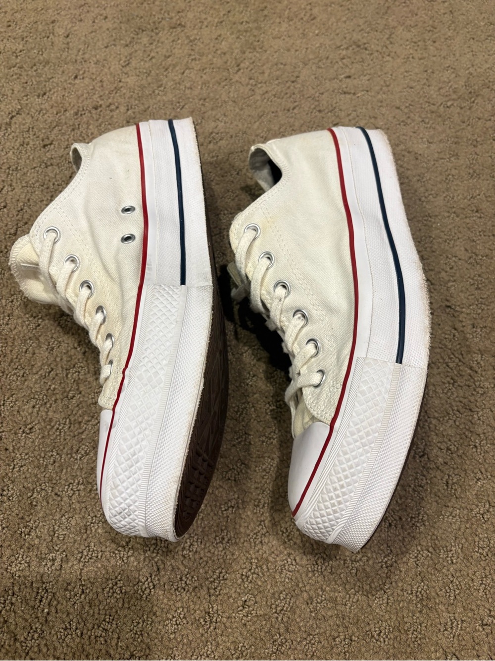 Converse Platform Women’s 11 Off-white - Picture 2 of 9